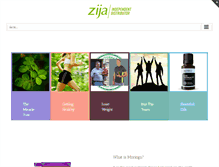 Tablet Screenshot of drinkatree.com